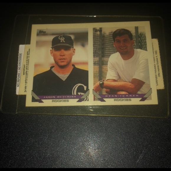 LOT of Tops Rockies Baseball Cards, 2 1993 Tickets - Picture 9 of 11